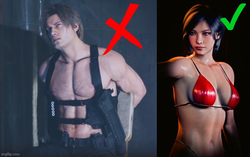 BOBBYBLABB32270's tweet image. Stop sexualizing on men it's disgusting and sexualizing on women is good but men not good and crace is the worst resident evil characters every made she is worst than mr x hairy ass