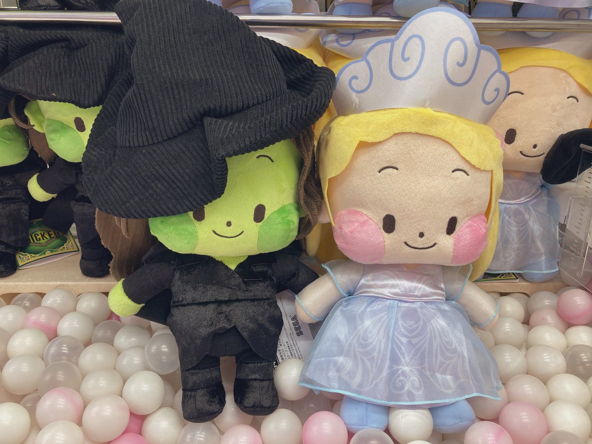 景品情報】 『ウィキッド 永遠の約束 Lぬいぐるみエルファバ