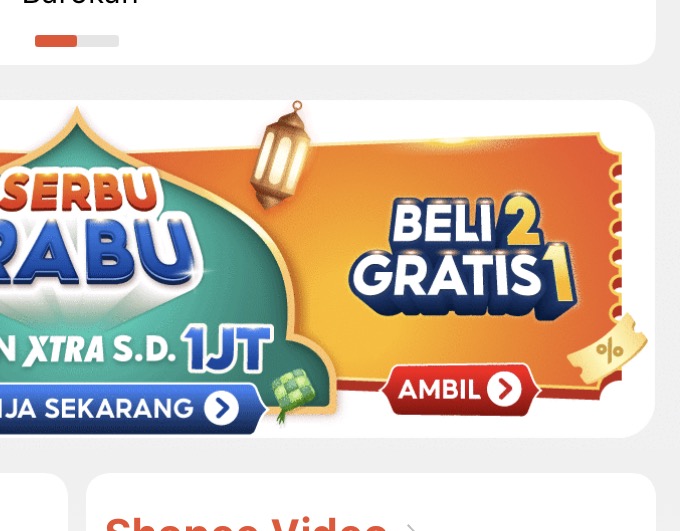 si paling nunggu promo tuh aku banget 😭 apalagi kalau udah jam 8 malam di shopee, langsung cek keranjang karena ada beli 2 gratis 1 siapa sih yang nolak dapet barang tambahan wkwk
#8MalamAdaShopeeBeli2Gratis1