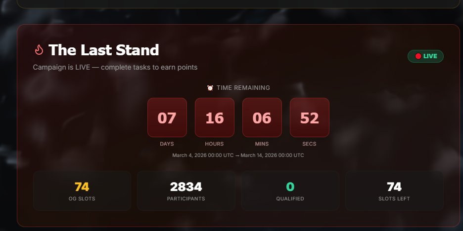 48ragm's tweet photo. @LiquiCore
 THE LAST STAND — Final 74 OG Elite Slots https://t.co/Hj9nX84MM1