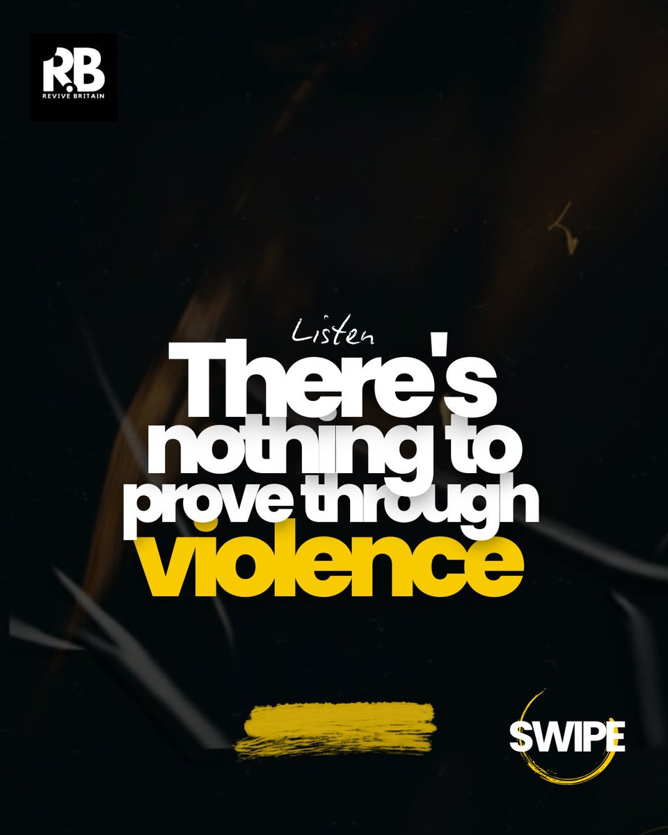 ReviveBritain30's tweet image. Violence is not a way to prove anything. ✝️

#Violenceisnottheway #Violence #peacemaker  #Staypeaceful #ReviveBritainSummit