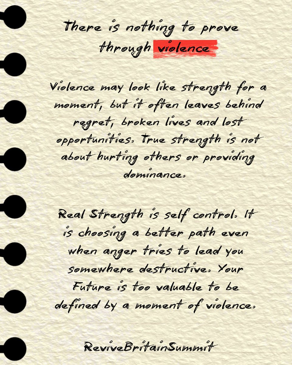 ReviveBritain30's tweet image. Violence is not a way to prove anything. ✝️

#Violenceisnottheway #Violence #peacemaker  #Staypeaceful #ReviveBritainSummit