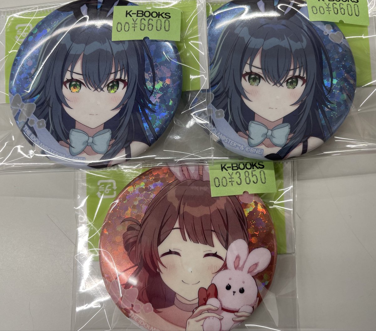学園マス　GIGO BOX特典　缶バッジ ホログラム　月村手毬　ことね咲季セット 学園マス GIGO BOX特典 缶バッジ ホログラム 月村手毬 ことね咲季セット