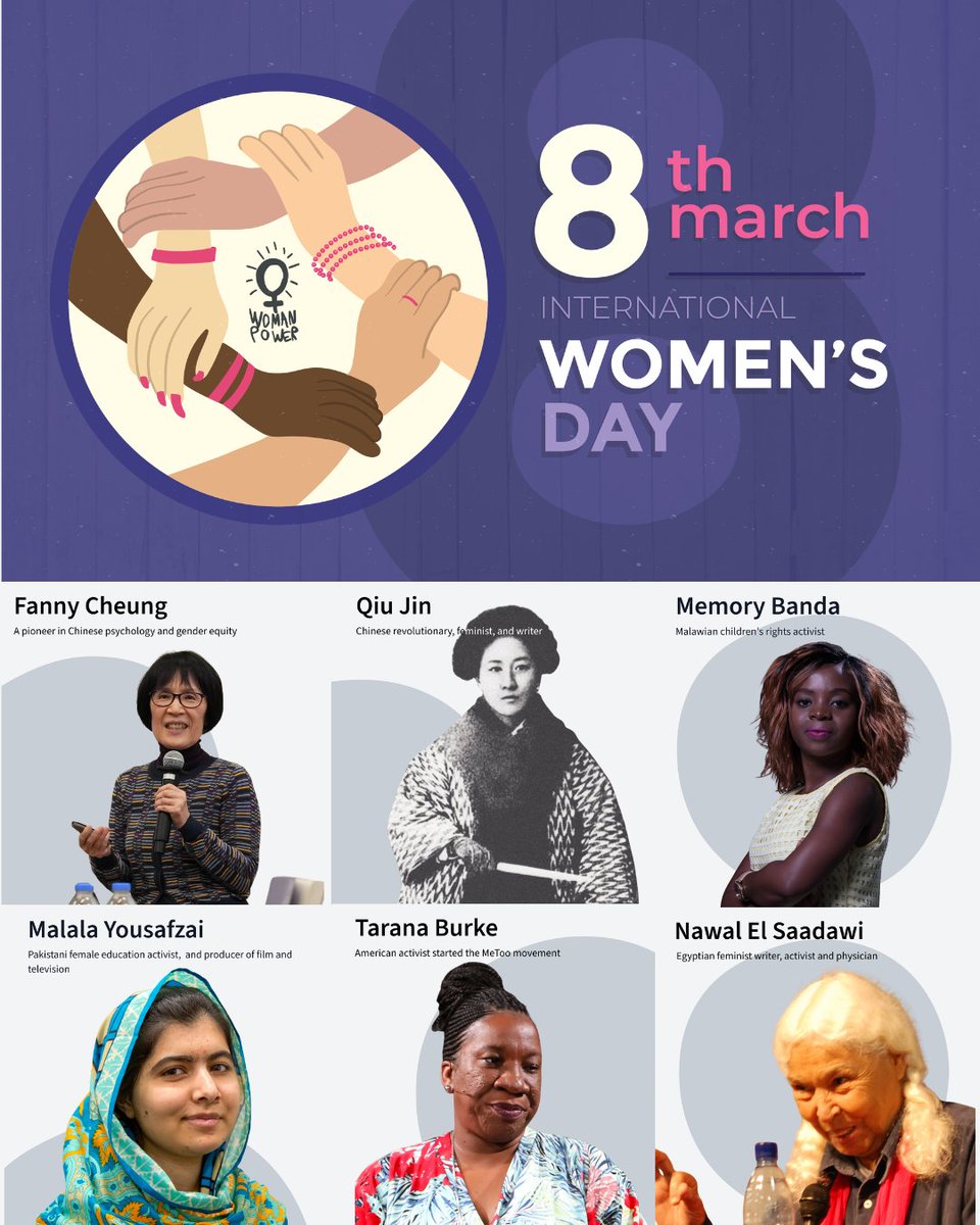 grc_cuhk's tweet photo. 💜On this International Women’s Day, we honor feminist pioneers across generations and commit to carrying forward their legacy in the pursuit of gender equality and justice.
📚 Read the full article here: https://t.co/CGDPXPpMNf https://t.co/ICmUrxm8vA