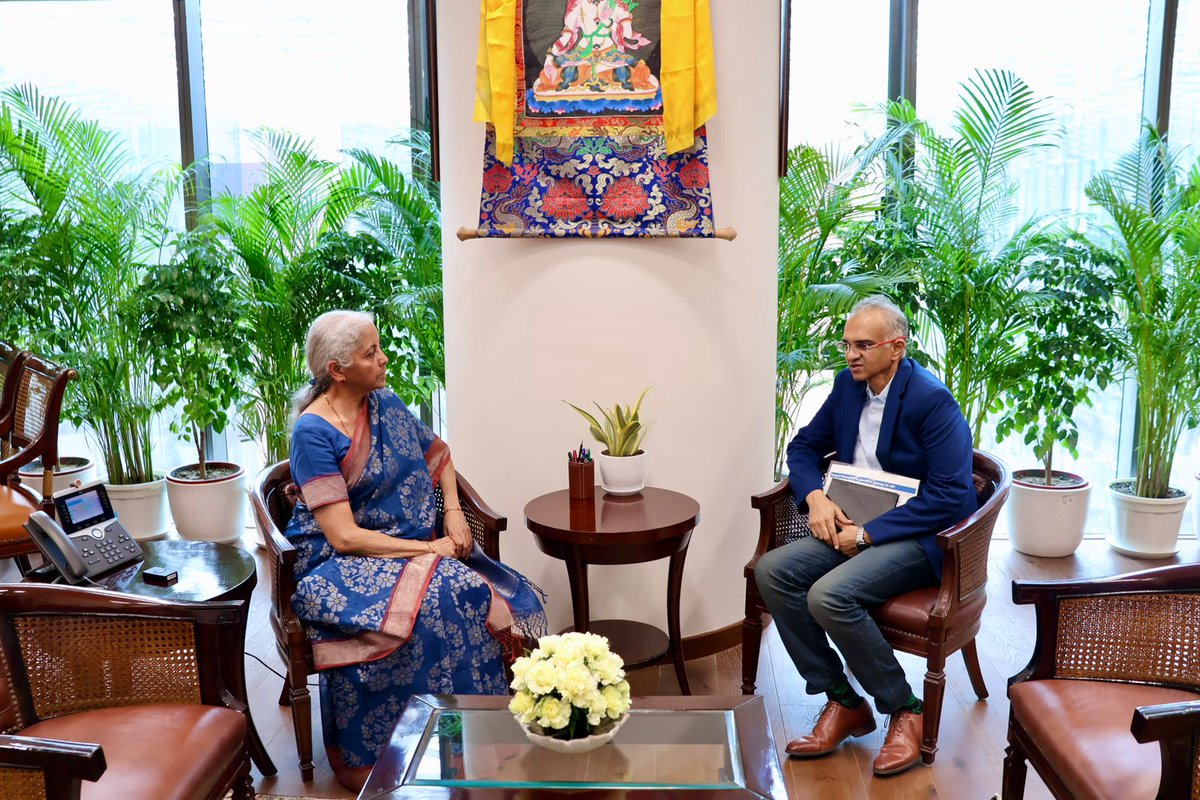 Nirmala Sitharaman Office tweet media