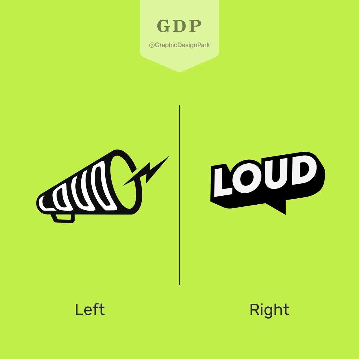 designpark's tweet photo. Which one is louder ?
.
📮Dm for Paid logo design services
.
.
Follow us for daily dose of creative ideas
.
.
#logodesigns #logomaker #logoidea #logoforbusiness #businesslogo #logomark #clothinglogo #musiclogo #creativelogo #logodesinger #negativespacelogo #gfxmob #vanilladesign #logoinspire #logodaily #logoconcept