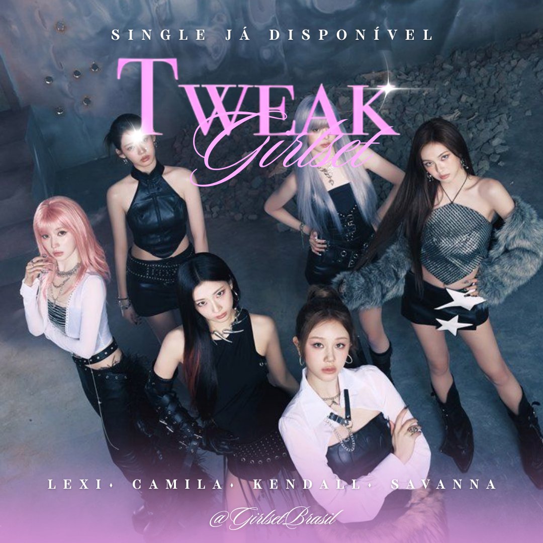 ELAS! GIRLSET acaba de lançar seu novo single, “TWEAK”, em todas as plataformas digitais! 

✦ Siga e acompanhe <a href="/GIRLSETBRASIL/">GIRLSET BRASIL</a> para mais informações sobre grupo.