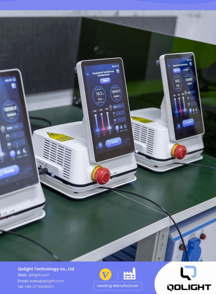 Qlightlaser's tweet image. 📦 Another shipment of Angelas medical laser systems Made by Qolight is ready to go. 🚀
👉 Looking for a reliable medical laser partner? Please feel free to contact us: qolight.com
#Qolight #Angelas #MedicalLaser #MedicalLaserDevice #MedicalLaserEquipment