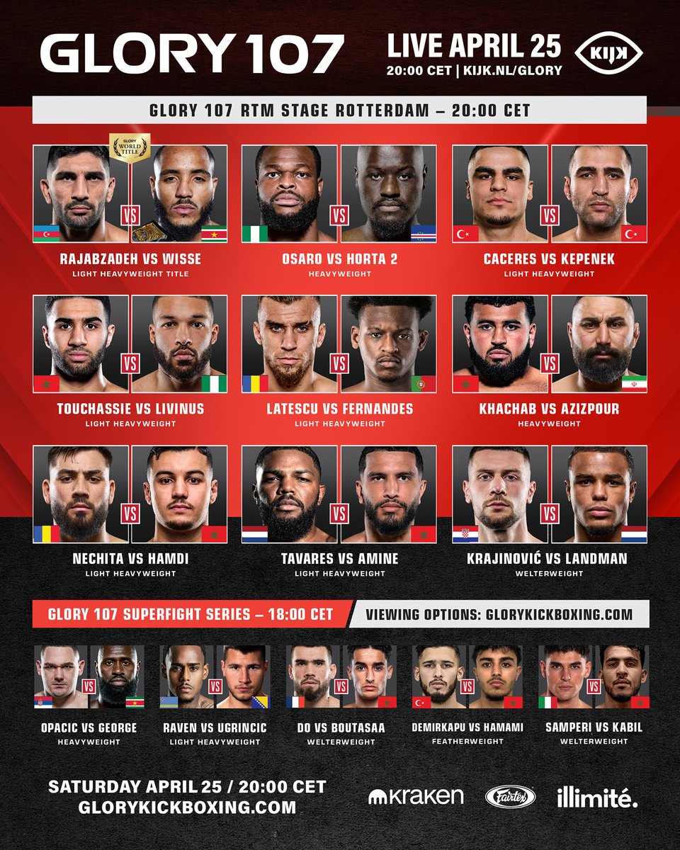 GLORY Kickboxing tweet media