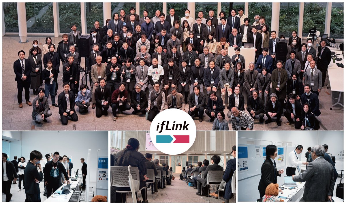 ifLinkCommunity's tweet photo. 3月3日にifLinkFES 2026を開催🎉

当日は、200名ほどの会員の皆さまが各会場に集い、代表挨拶、事務局長からのビジョン、横浜/東北/中部/九州からの活動報告があり。横浜会場ではIF-THENレシピの展示デモ👍
みなさま、ありがとうございました✨

#ifLink #オープンイノベーション #MVP #PMF #ビジネス https://t.co/ydQRVxU14G