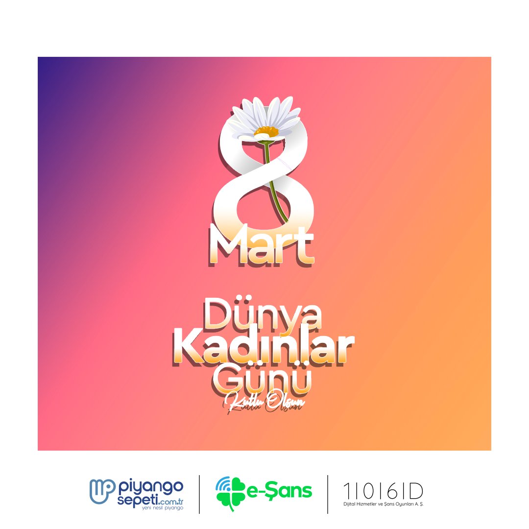 esanscomtr's tweet photo. 🌸✨
Güçleriyle dünyayı değiştiren, umutlarıyla geleceği aydınlatan tüm kadınların 8 Mart Dünya Kadınlar Günü kutlu olsun!

#eşans #şans #8Mart https://t.co/N3eTPYdAR2