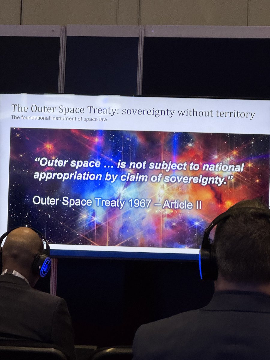 TheABB's tweet image. Super space-tech-law talk from DLA Piper Gareth Stokes @SpaceCommExpo yesterday — applied #GDPR #AI and regulation — to infinity, and beyond?

Does [space] law follow the data or the machine? Does EU extra-territoriality apply? How about sovereignty, AI harms, or data centres?