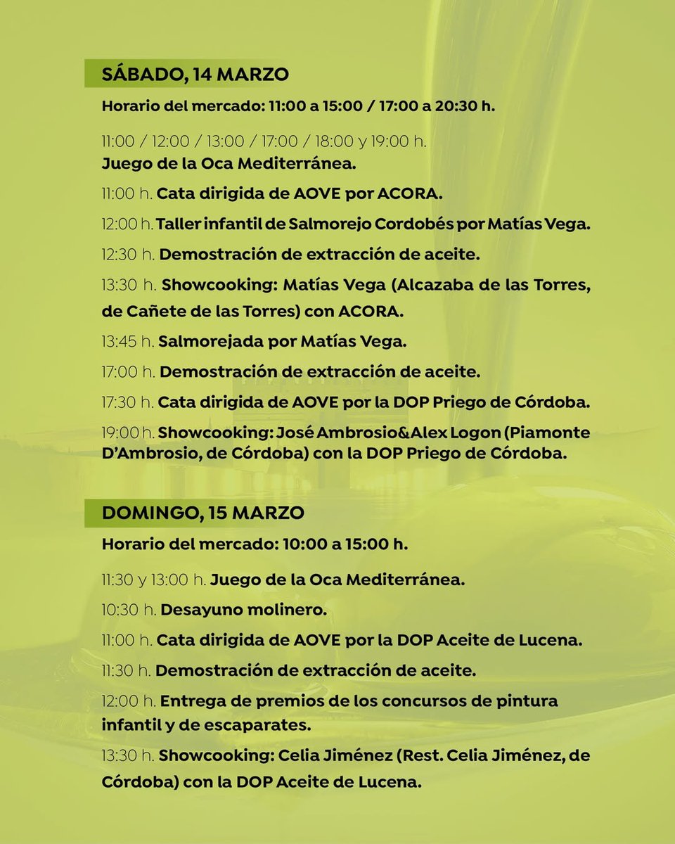 Del 13 al 15 de marzo, estaremos en la Plaza de las Tendillas de Córdoba con nuestro catálogo completo de Aoves, para que los puedas catar y comprar en el momento.
¡Apunta la fecha y esperamos verte por allí!😍👇