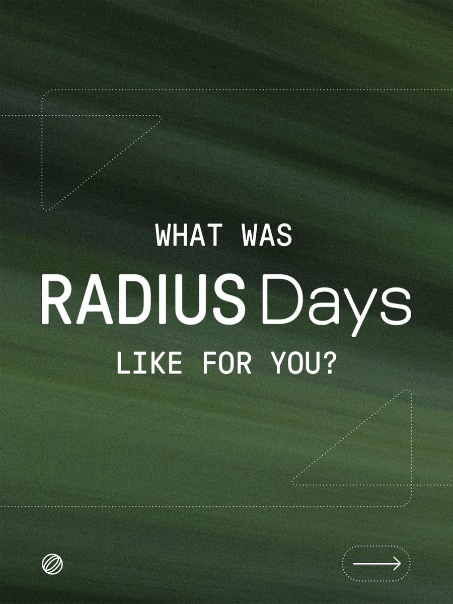 Radius International tweet media