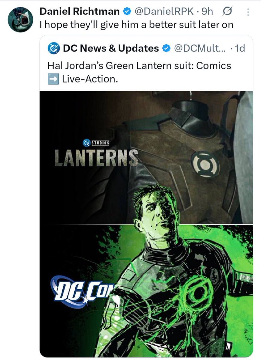 Every project. This happens with every DC project.