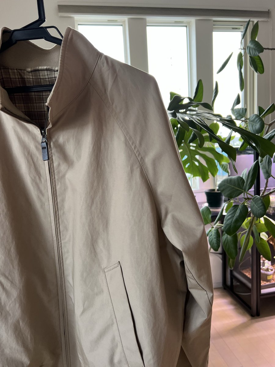tUz4H53xRS3qAMo's tweet image. ボチボチ春物の準備
ハリントンジャケット
#春服
#服
#春