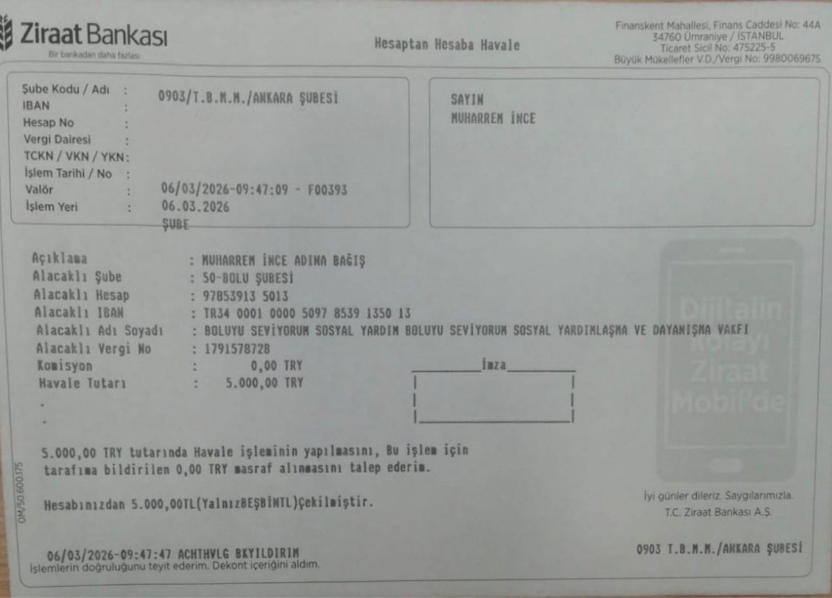 Muharrem İNCE tweet media