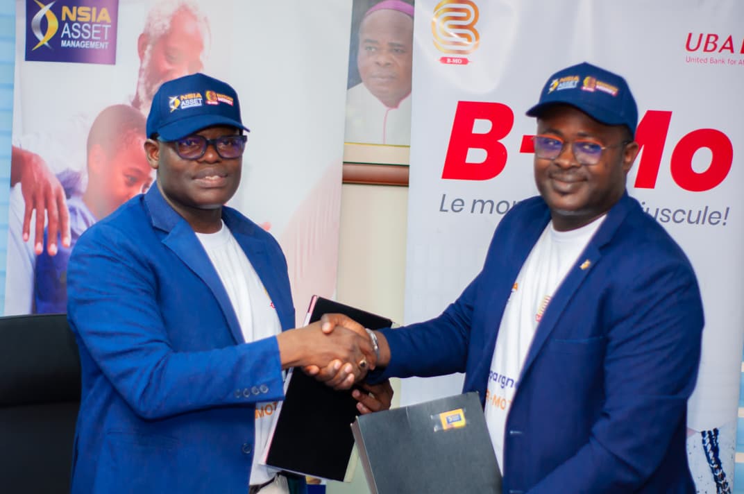Bestcashoff's tweet photo. Partenariat scellé !
Ce 05 mars à Cotonou, NSIA Asset Management et @BestcashMoney unissent leurs forces pour dynamiser l'écosystème financier au #Bénin. Une alliance stratégique pour booster les services financiers locaux. 🇧🇯✨
#NSIAAssetManagement #BestcashMoney #BeninBouge https://t.co/6Xt8hWz5dJ