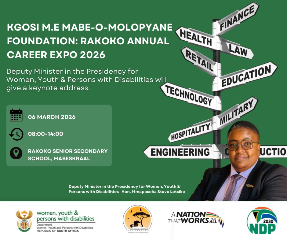 Dept of Women, Youth & Persons with Disabilities tweet media