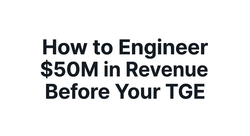 0xluckywiz's tweet photo. How to Engineer $50M in Revenue Before Your TGE Part 1. 

Build a product where each user interaction costs $0.50.

Announce that you will be running an airdrop.

Set a clear rule: a minimum of 1,000 interactions qualifies a user for the airdrop.

Do NOT charge fees as a percentage if you do, your incentives will get farmed and gamed.

Keep the fee flat at $0.50 per interaction, whether the transaction is big or small.

For every user who hits 1,000 interactions, you generate $500 per user.

Now run aggressive, large-scale marketing for your product.

Here is what your user milestones look like:

First 1,000 users generates $500K.
First 10,000 users generates $5M.
First 100,000 users generates $50M.

Add capital raised from investors anywhere from $5M to $20M and your treasury is well-funded before you even launch your token.

Now, here is how you structure your airdrop distribution at TGE.

But hold on, this is where it gets critical, and you cannot afford to make a mistake here.

This is the part that determines whether users continue interacting with your product after TGE, or abandon it entirely. One wrong move and your project dies.

I will be dropping that part as a quote in my next post.

Follow me @0xluckywiz and stay tuned. Repost and drop a comment below.