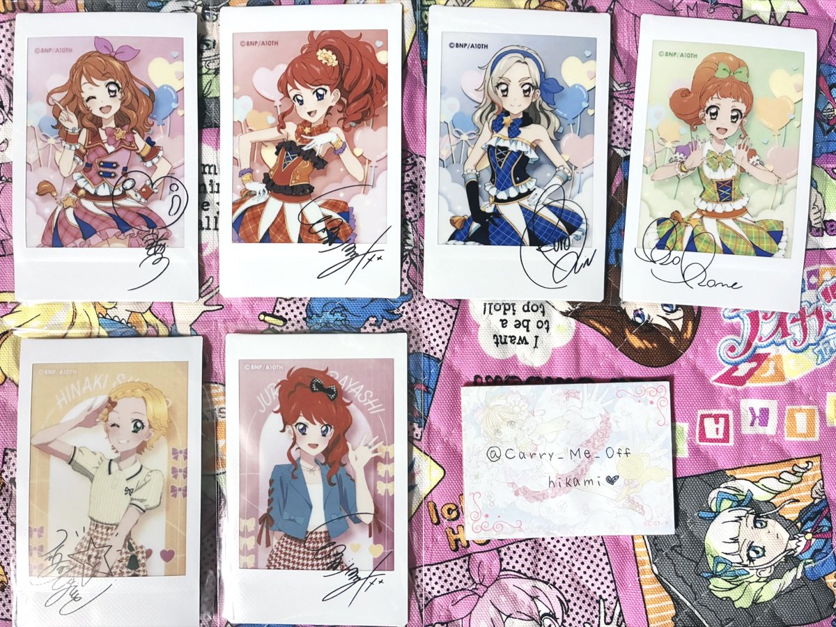 Carry_Me_Off's tweet photo. アイカツの過去弾キャラナップも提供可能です。キャラクターによっては比率違いでの交換も可能ですのでお気軽にご相談くださいませ。 https://t.co/UDr2KnR2Dz