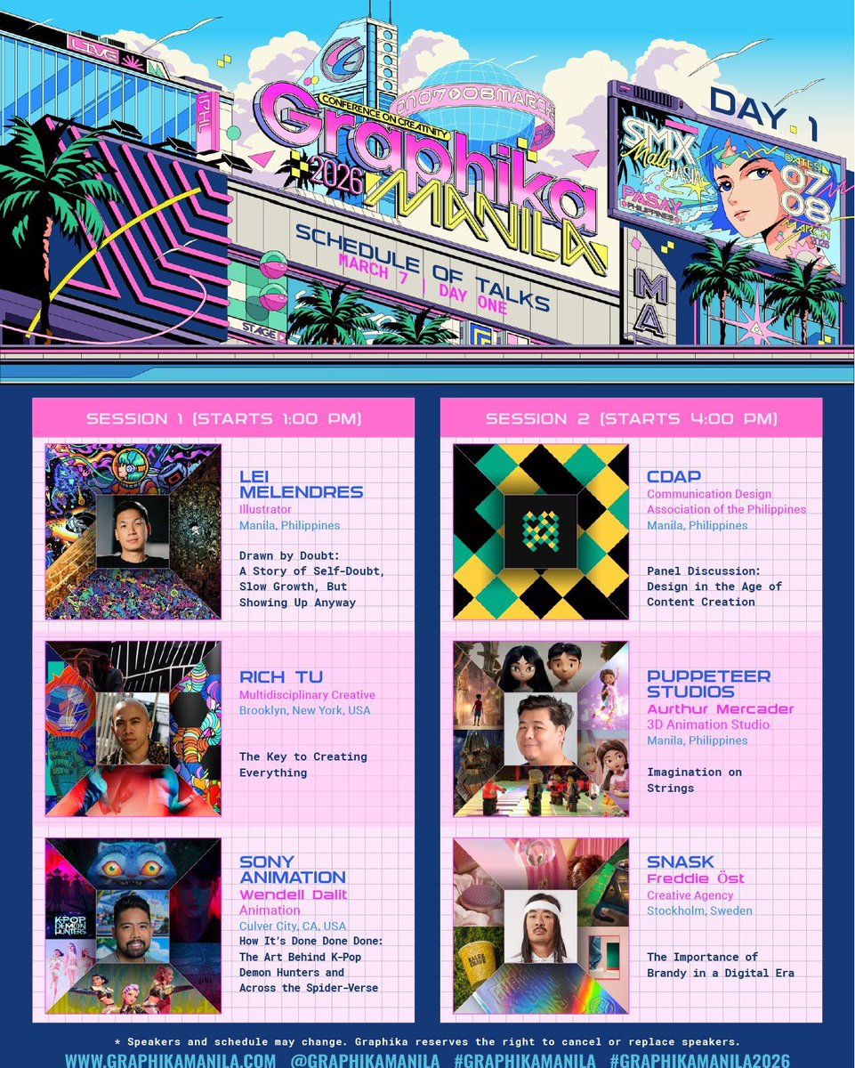 Graphika Manila 2026 is happening this weekend, welcoming thousands of ...