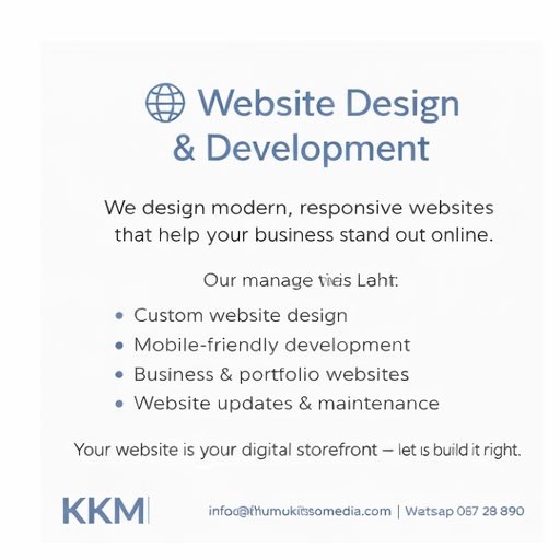 KitsoKhumo's tweet photo. Professional website design + development for any kind of business, We can structure one.
info@khumokitsomedia.com
https://t.co/ODi0gtpf0F
#webdesign #webdevelopment #mediabusiness https://t.co/8hB3cSnbg5