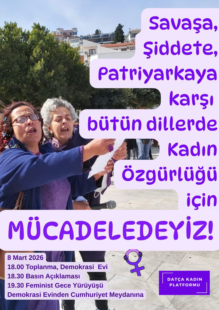 Datça Kadın Platformu tweet media
