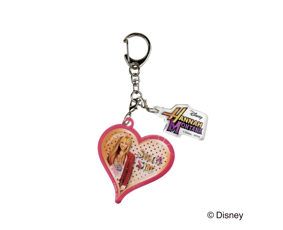 【大特価】ハンナモンタナ Dマケ 限定 アクリルキーホルダー ステッカー いよいよ3/7(土)から銀座三越で開催されているDisney THE MARKETで