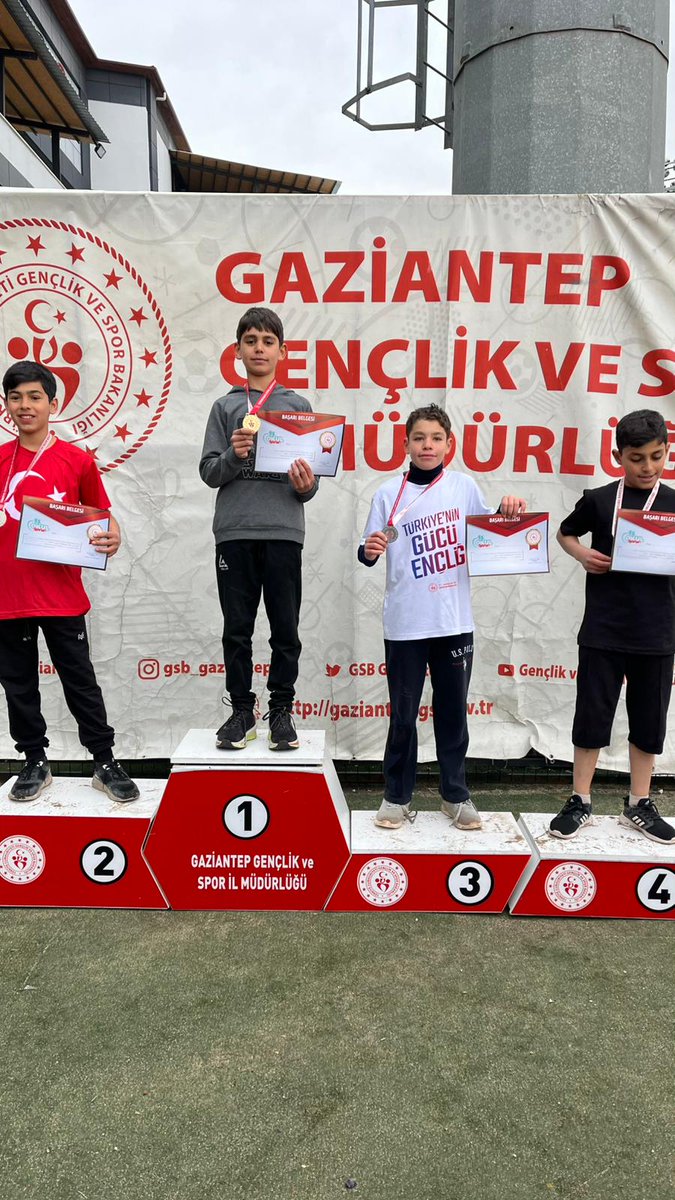 Oguzeli_mem's tweet photo. TEBRİKLER 🏆🏅

Okul Sporları Puanlı Atletizm il yarışmalarında 
Oğuzeli Piri Reis Ortaokulu küçük erkekler Atletizm Takımımız İl ŞAMPİYONU 🏆

Semih Karacan 
Uzun Atlama il https://t.co/nqKx8GhqiS
60 m il 3.sü

@Gaziantep_MEM 
@Dr_Onderarpaci 
@MustafaBozgyk27 https://t.co/M5rv5KO9ew