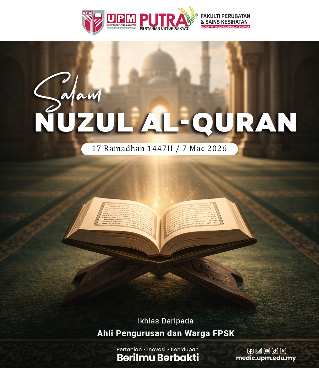 FAKULTI PERUBATAN & SAINS KESIHATAN/MEDIC UPM tweet media