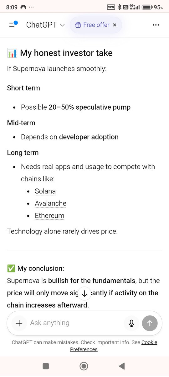 $EGLD $multiversx

$Supernova at 99%

🎯MASSIVE SCALABILITY INCREASE 

🎯SUB-SECOND FINALITY 

✅EXPECT A INITIAL 20-50% JUMP IN PRICE COMPLETION IF ALL GOES TO PLAN