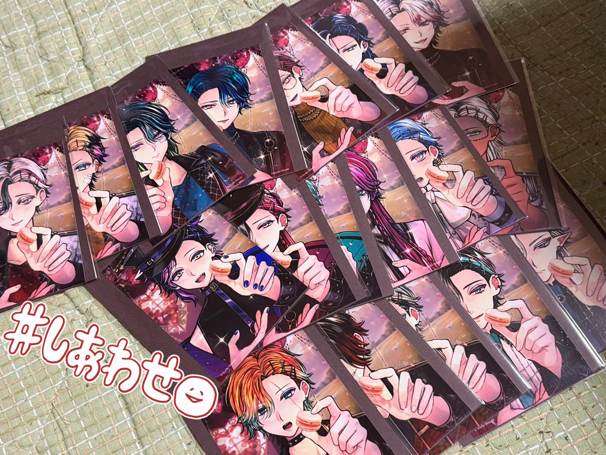 届いた！！
メッセージ見たいな…で、執事全員買った✨✨
メッセージゆっくり見ていく！