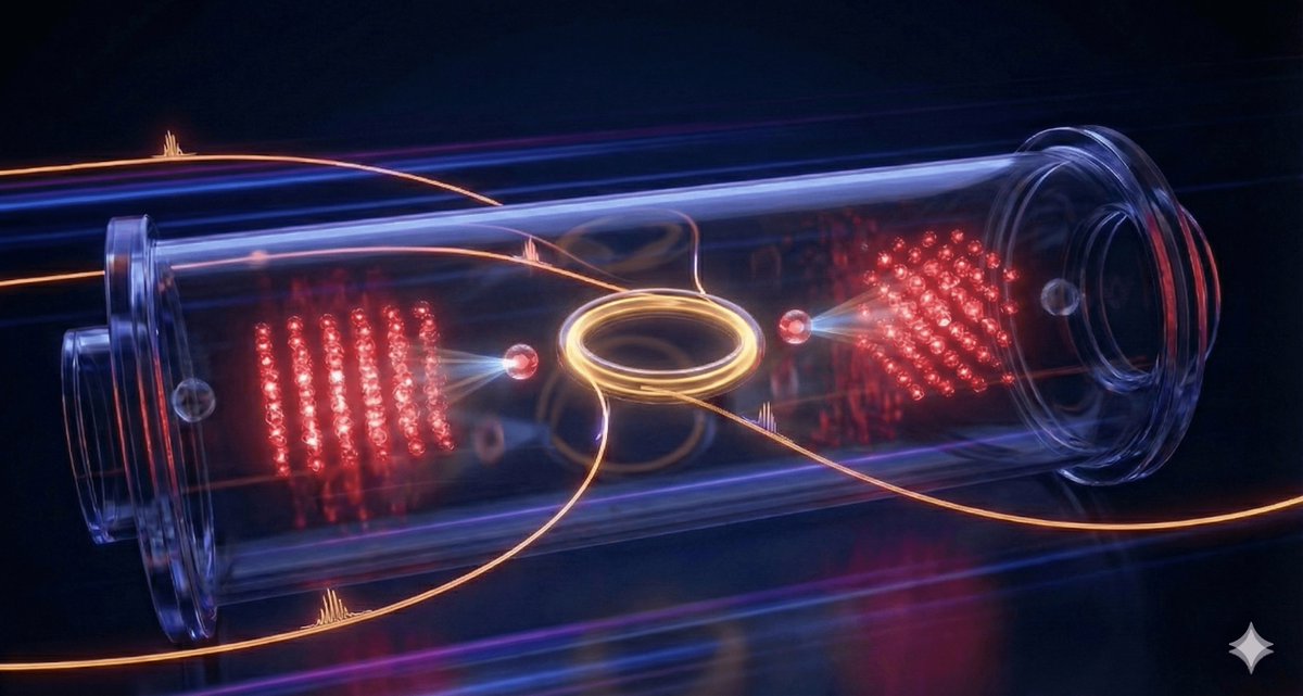 AcadSinica's tweet photo. Traditional atom-photon links fail half the time and need high-end optical cavities. A new protocol does neither: near-unit success probability and 99.9% fidelity with only moderate cavity cooperativity. Published in PRL.
https://t.co/EOUzTJLkIW
#QuantumComputing #QuantumInternet https://t.co/Weg8ArKJM8