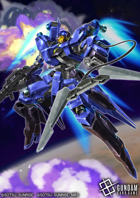 お仕事：#ガンダムカードゲーム
シュヴァルべ・グレイズ （マクギリス機）
収録：ron Bloom [ST05] /同ボーナスパック

イラスト担当Mがんぢー（表記はM ganzyです）
＃鉄血のオルフェンズ　#ガンダムカード