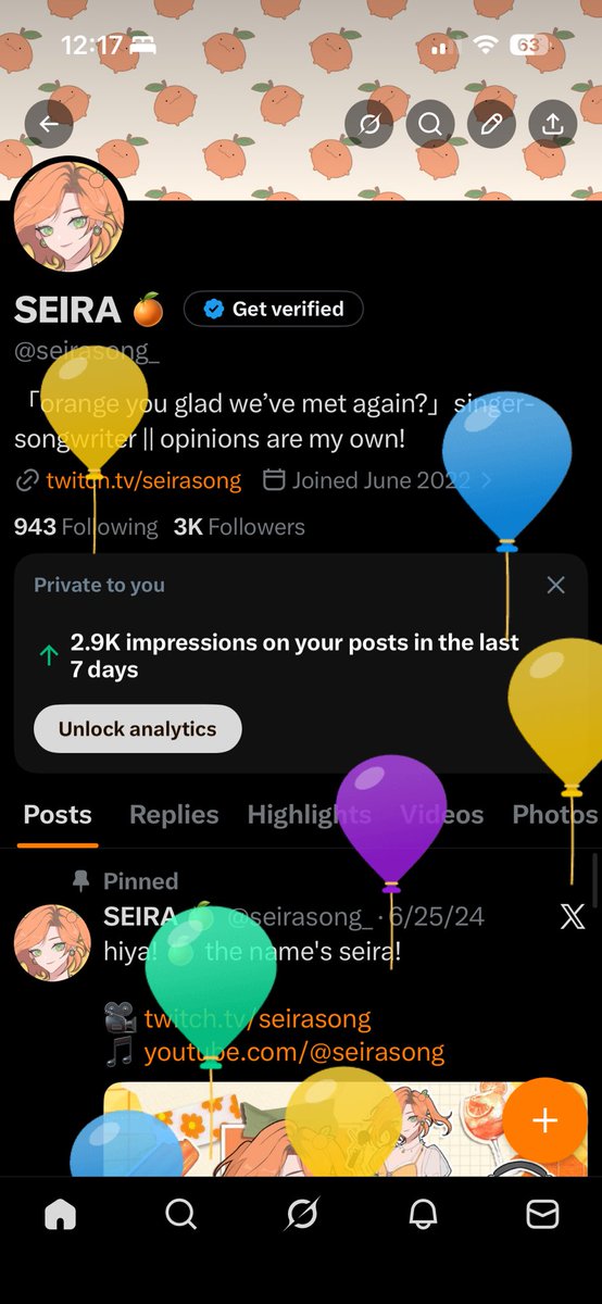 SEIRA 🍊 tweet media