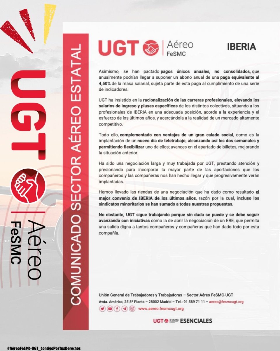 AÉREO UGT tweet media