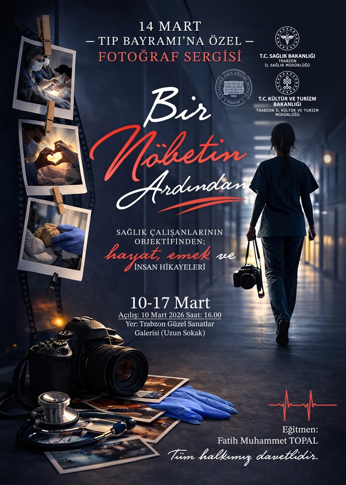 Müdürlüğümüzden 14 Mart Tıp Bayramı’na Özel Fotoğraf Sergisi: “Bir Nöbetin Ardından”
#TrabzonİlSağlık #14MartTıpBayramı #BirNöbetinArdından #SağlıkÇalışanları #FotoğrafSergisi #TrabzonKültürSanat #OrtahisarHalkEğitimi #SağlıktaSanat #TıpBayramı2026
facebook.com/share/p/1GMMjh…