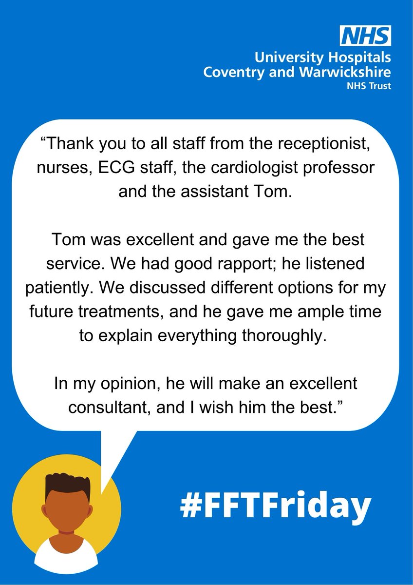 @UHCW_PatientExperience tweet media