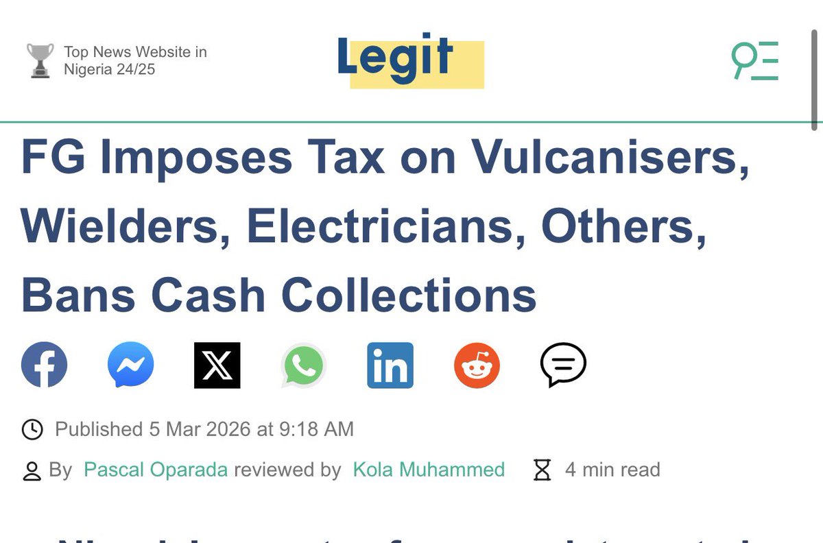 They want to tax the rich, be like na rich people be Vulcaniser’s