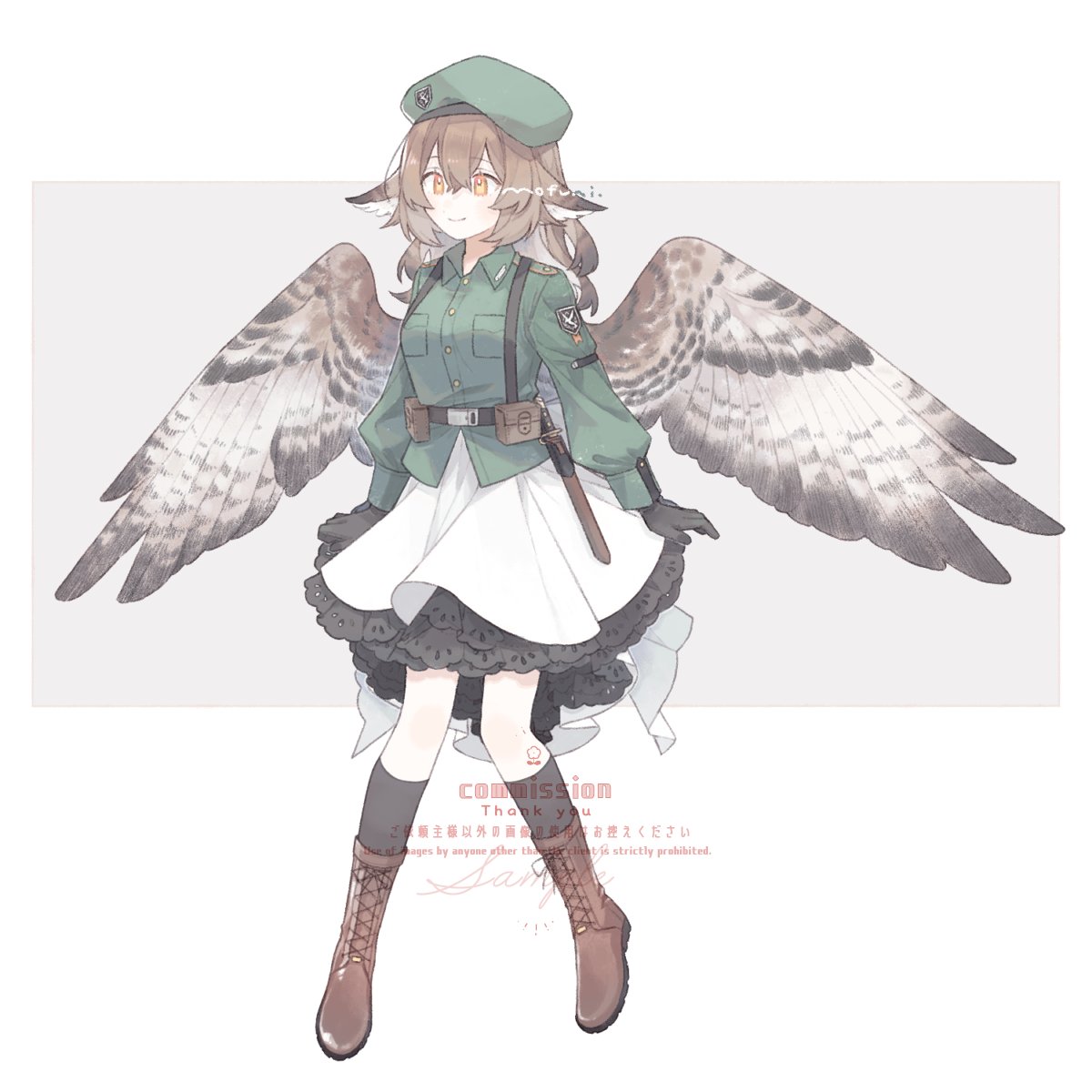 もふに tweet media