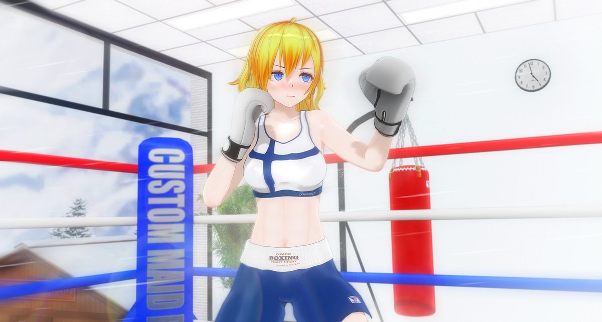 Finnish Boxer Girl 🥊