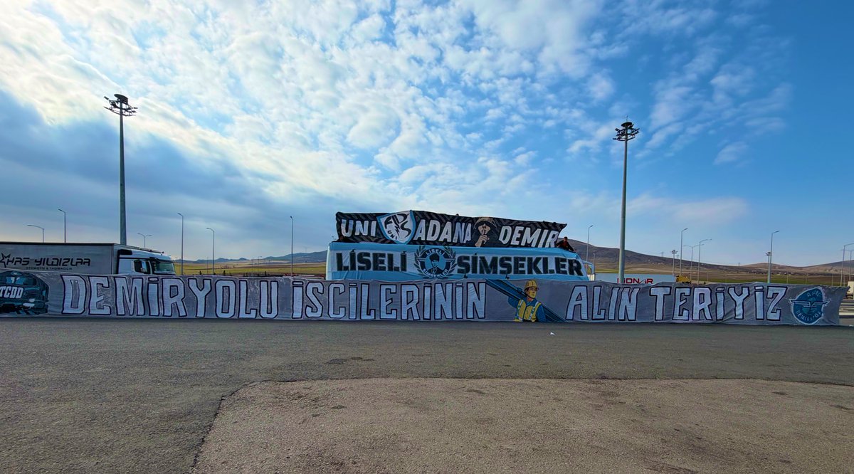 BİZ ADANA DEMİRSPORLUYUZ ! 

01 ➡️ 54

#ŞimşeklerGrubu 
#YaşasınDemirspor