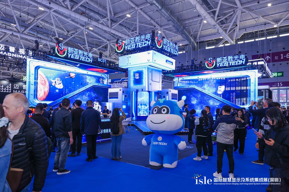 YESTECH_LED's tweet image. Day 2 at ISLE!

Crowds continue to gather at our booth as visitors explore our latest LED solutions, while the 25th anniversary elements throughout the space have sparked plenty of conversations and photo moments. 

If you're at ISLE, don't miss the chance to stop by.

#YESTECH