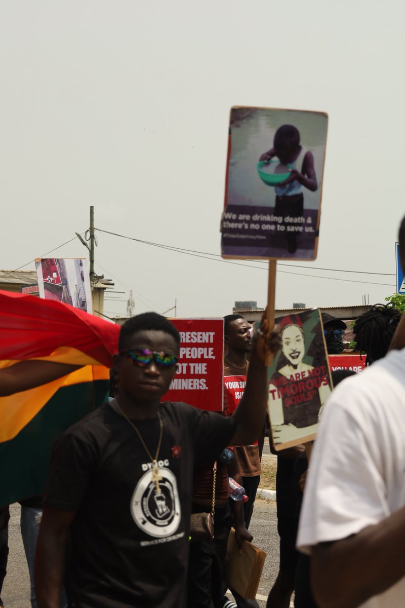 Bobthebuil19383's tweet photo. Ghana at 69! 🇬🇭

69 years of independence, yet years of galamsey destroying our lands and poisoning our rivers.

69 years of freedom, yet our forests are disappearing and our water bodies are turning brown.

69 years as a sovereign nation, but we continue to watch our natural resources being destroyed before our eyes.

#StopGalamseyNow 

📸: @WhoKiko