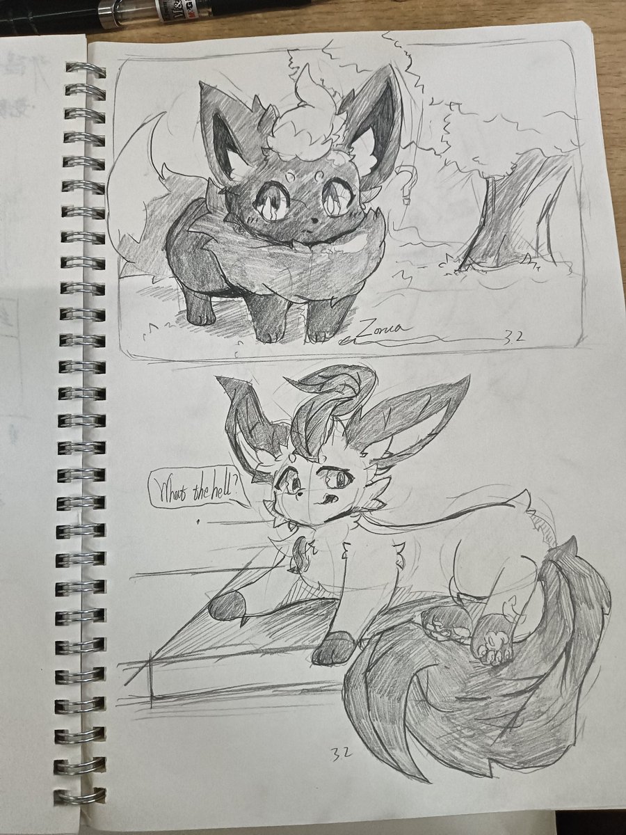 Roc_EEVEE's tweet photo. Daily practice……
#pokemonfanart #zorua #leafeon https://t.co/3KOZu8aprz