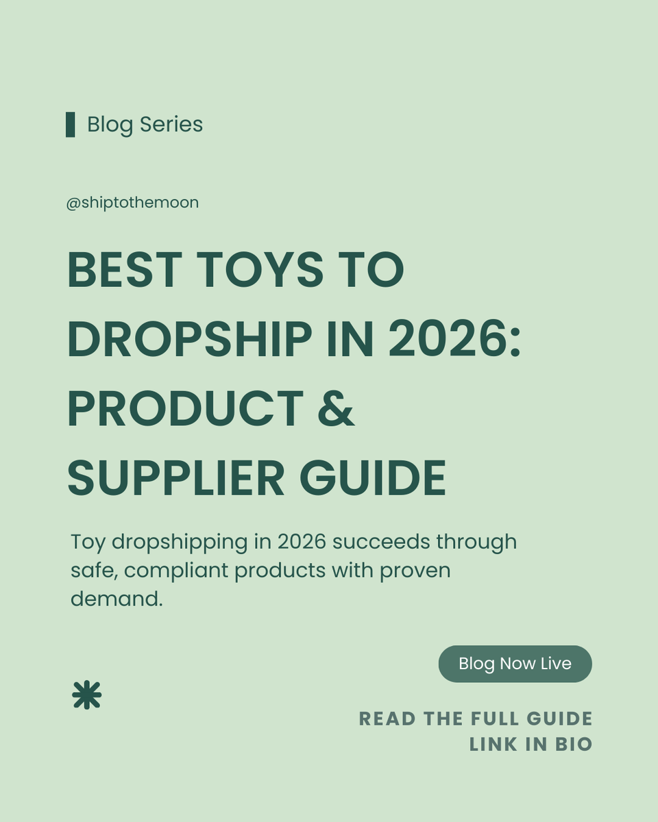 sttm_official's tweet photo. 🚀 Best Toys to Dropship in 2026

The toy market is still growing, but success isn’t just about viral products anymore.
Choosing the right toys + reliable suppliers makes the difference.
Read the guide 👇
https://t.co/VPy7J2M9BG
#Dropshipping #Ecommerce #ProductResearch https://t.co/AIUUEQh6Nu