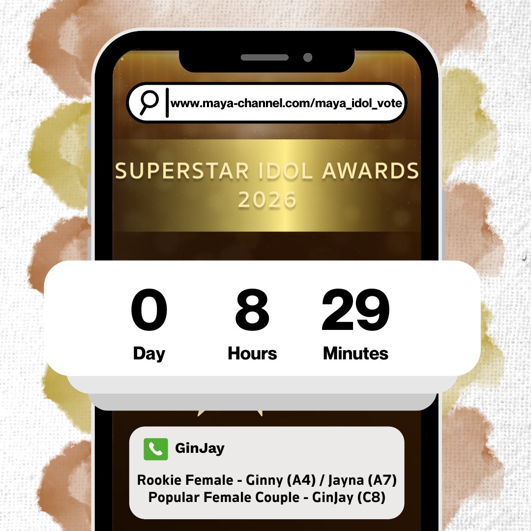 🗳️ Web vote: tinyurl.com/2v4mzm8n 
🎟️ Big vote coupon: LINE ID @093rurwi
🎁 Donate here: tinyurl.com/bddexncc

The web results are out! How’s everyone feeling? Fired up and motivated to push even harder? 💪

📊 Web Voting Results: 
W8 - 🥇 1st Place
W7 - 🥇 1st Place 
W6 -