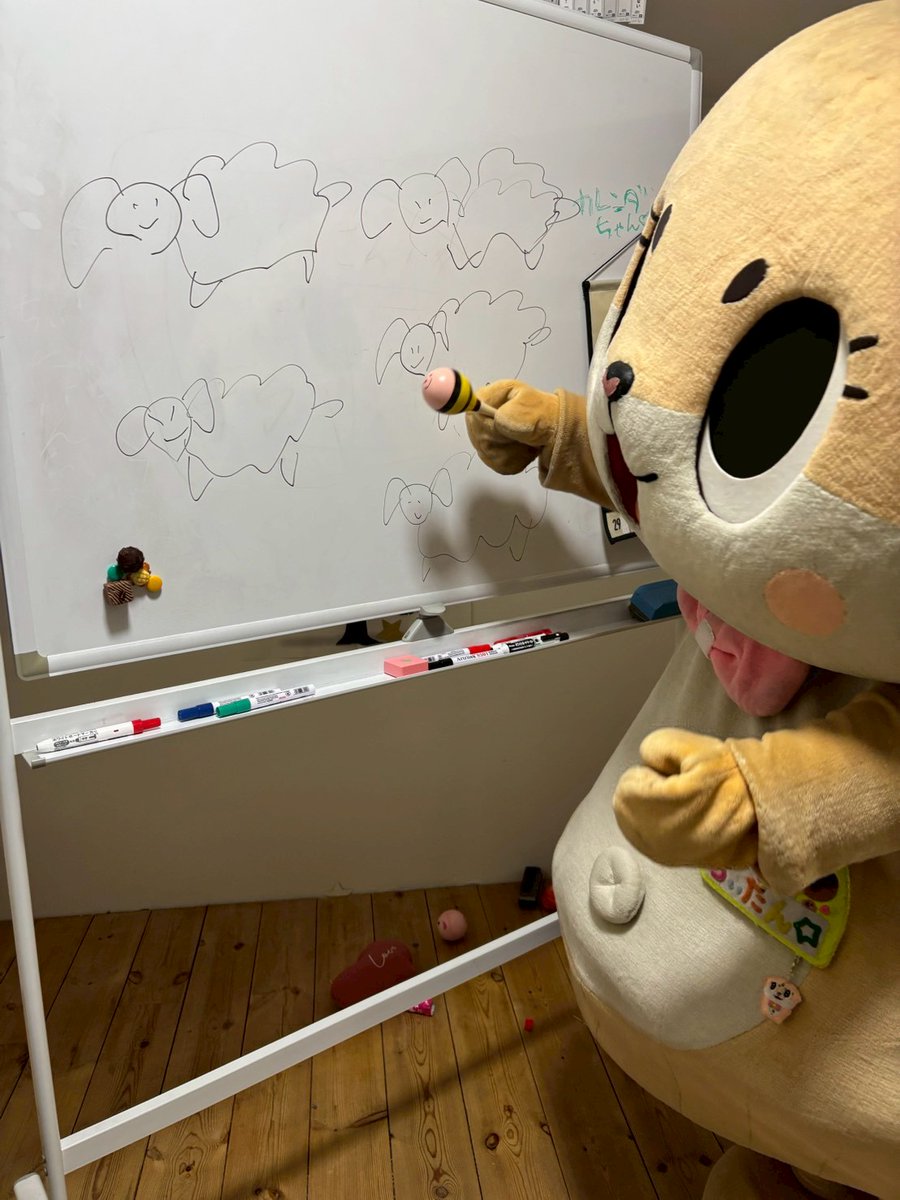 羊さん数えて眠ろうチャレンジ！
寝れたかな？💤