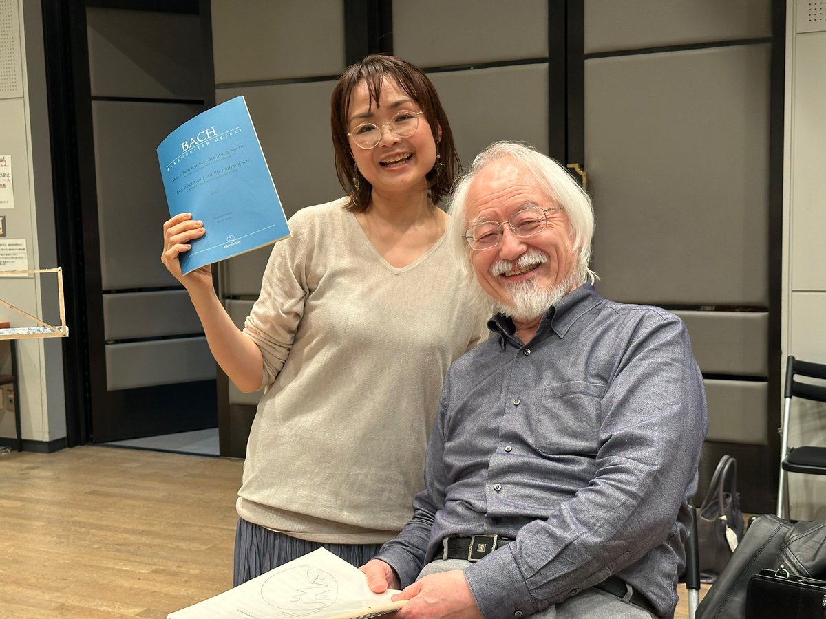 三日間のオケ合わせが終わりました。（合唱リハーサルも含めると4日間）

明日、2000席もあるサントリーホールでバッハの教会カンタータが響くなんて何だか不思議です。
でもいつものオペラシティも1800席あるのですから、ちょっと大きくなった感じ？→

#BCJ